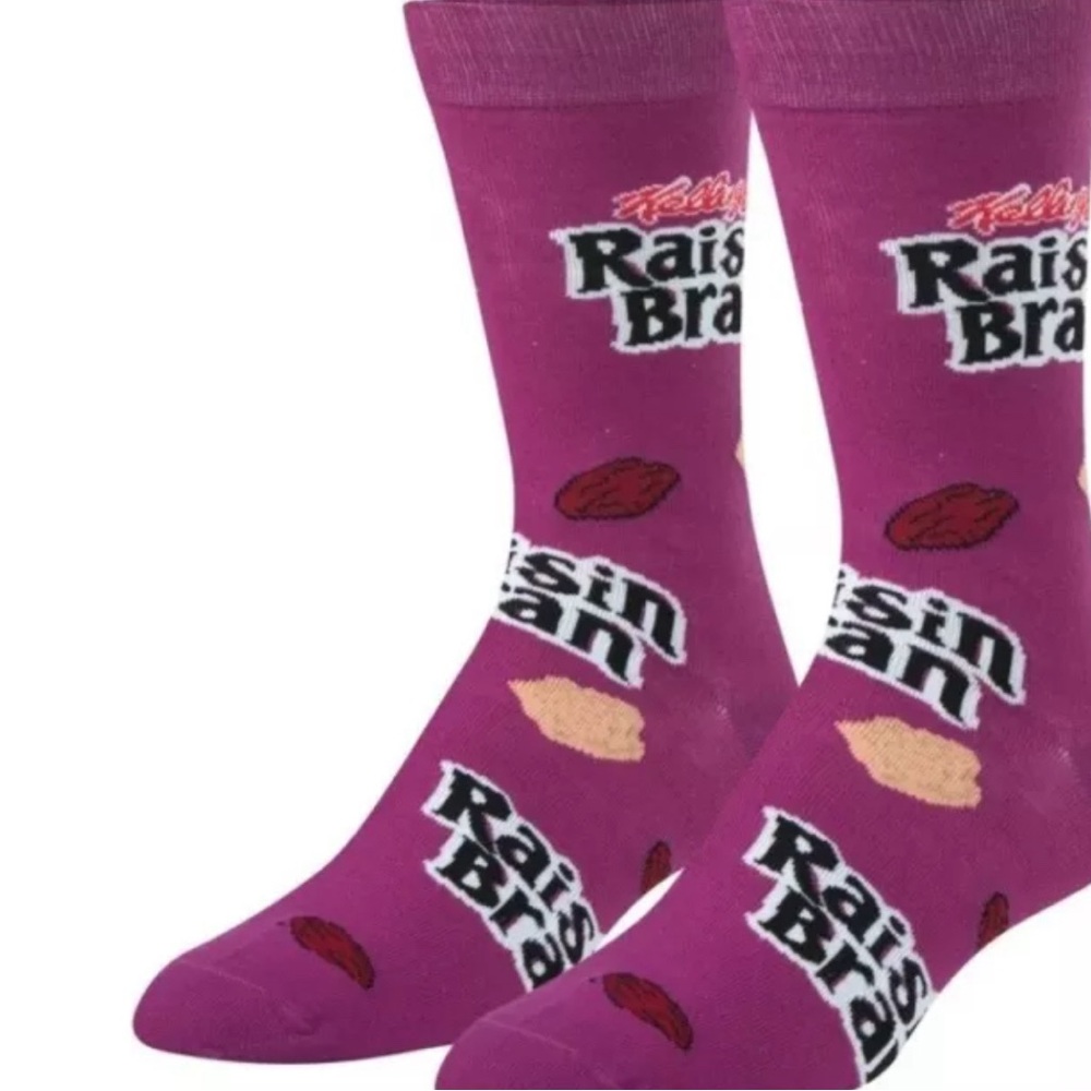 Men’s Raisin Bran Socks NWT